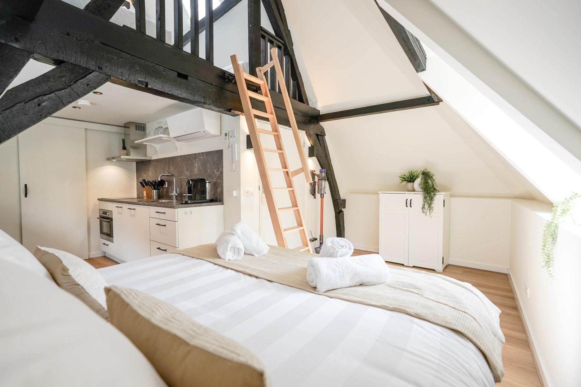 Beautiful Apartment With Loft Delft Bagian luar foto